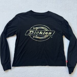 Dickies Black Crew Neck Logo Shirt